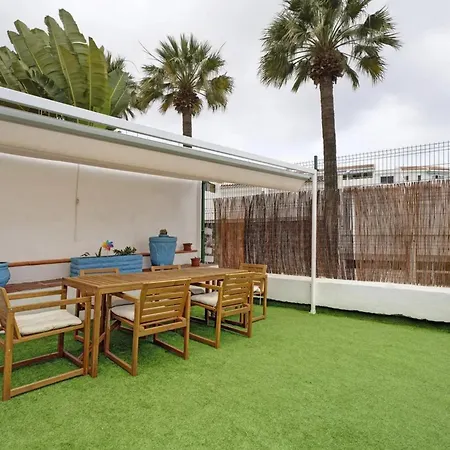 Διαμέρισμα Child-friendly, 3-bedroom With Garden Near The Aqualand Costa Adeje (Tenerife)